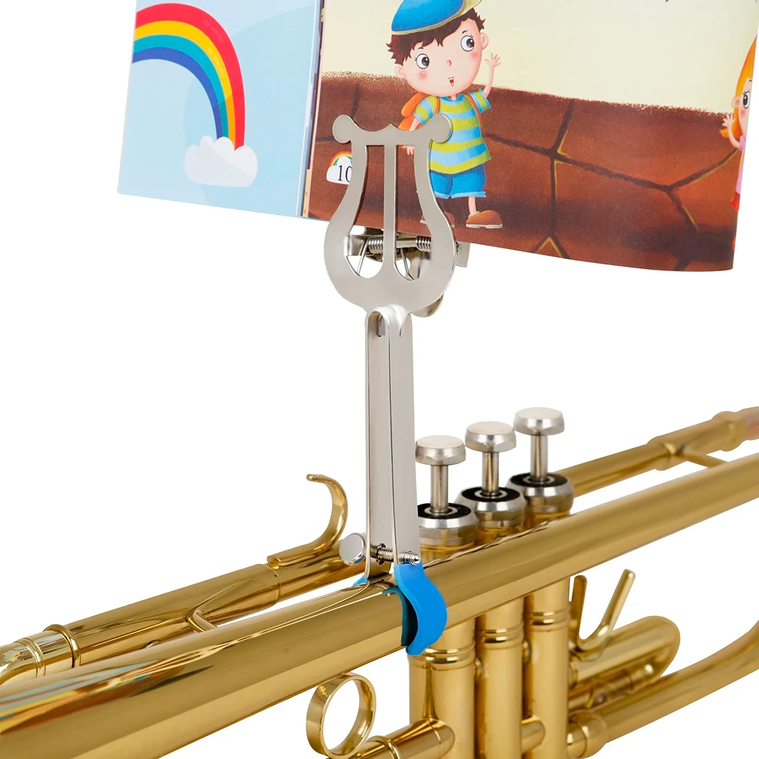 Portable Marching Music Lyre Stand for Woodwind & Brass
