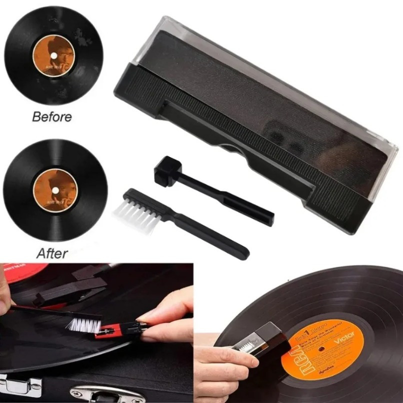 Vinyl Record Cleaning Kit – 3 Pieces