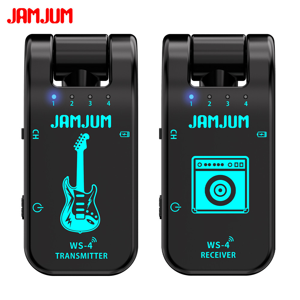 2.4GHz Wireless Guitar, Bass & EWI System – Black