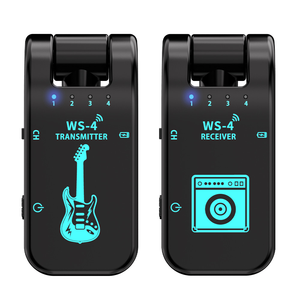 WS-4 2.4GHz Wireless Guitar, Bass & EWI System – Black