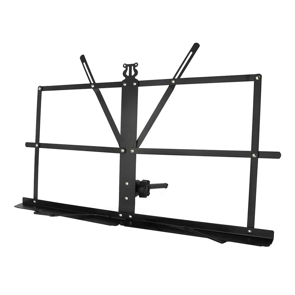 Portable Folding Book & Sheet Music Stand – Black