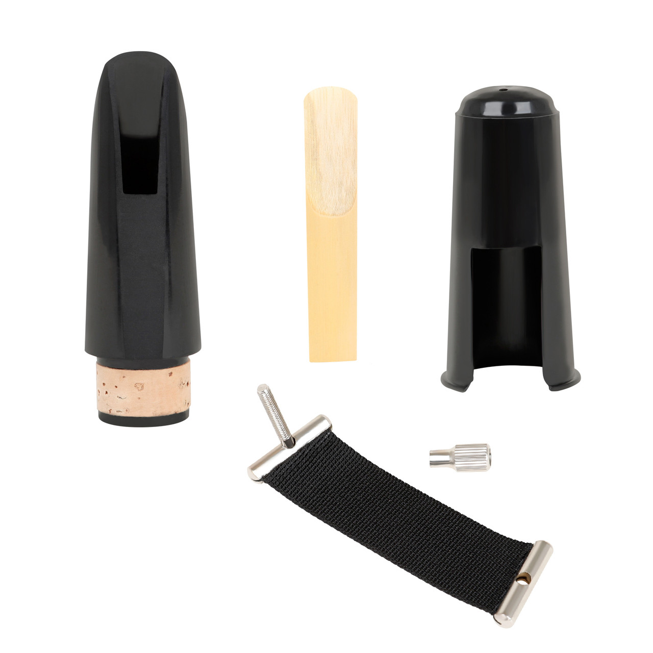HG-02 Clarinet Mouthpiece, Ligature, Cap & Reed Set