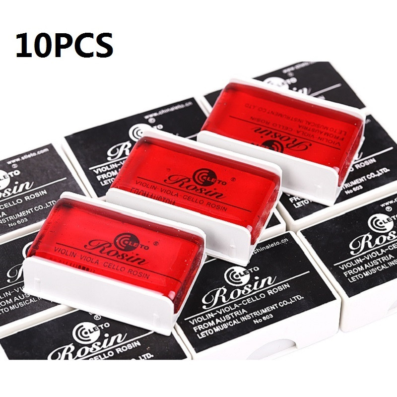 Bow Rosin for Violin, Viola & Cello – 10 Pack