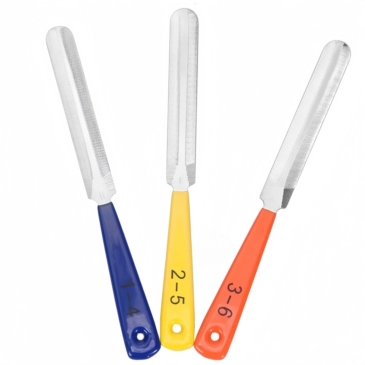 Miwayer 3-Piece Fret Crowning & Nut File Set