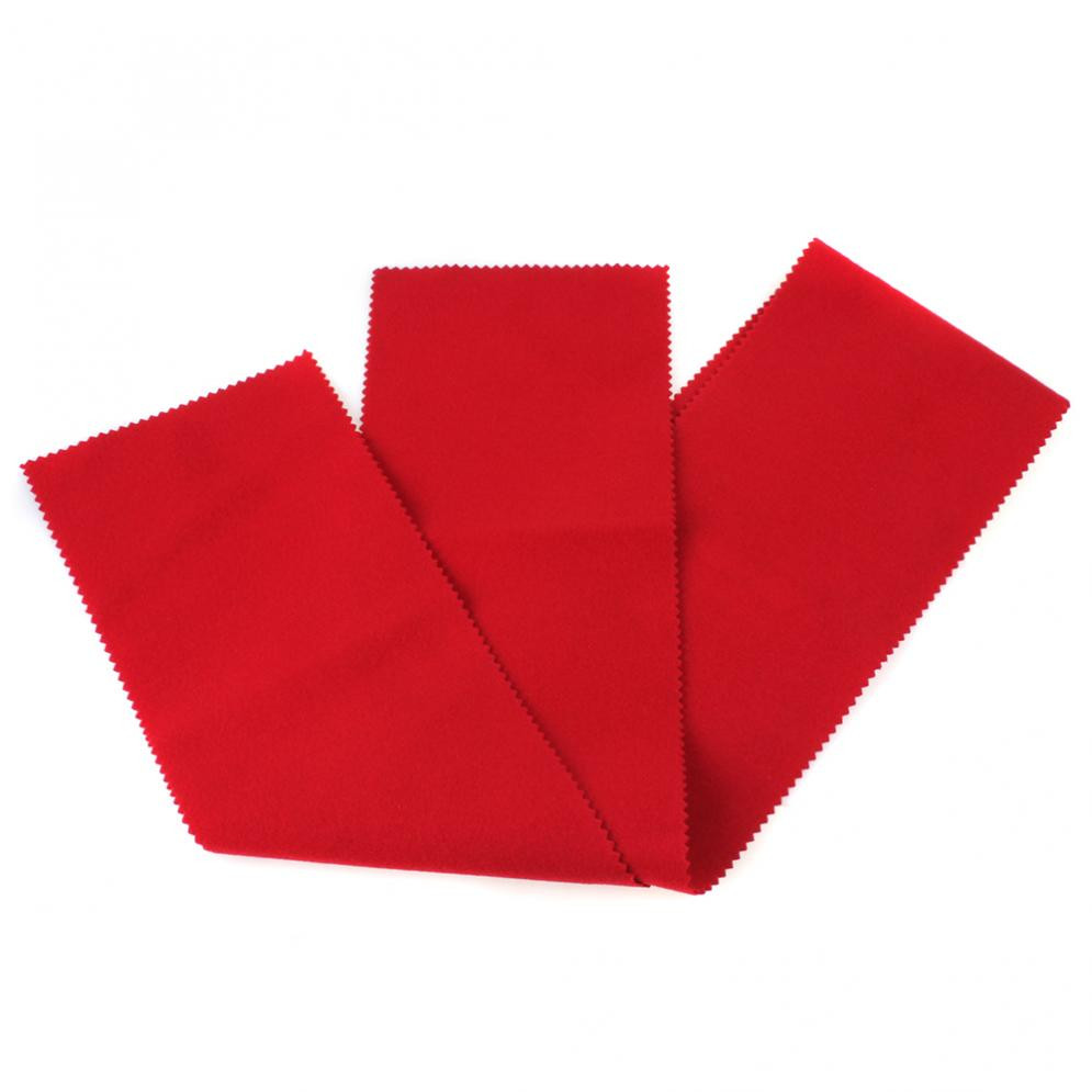 Piano Key Dust Cloth – Red, 125 × 15 cm – detail 2
