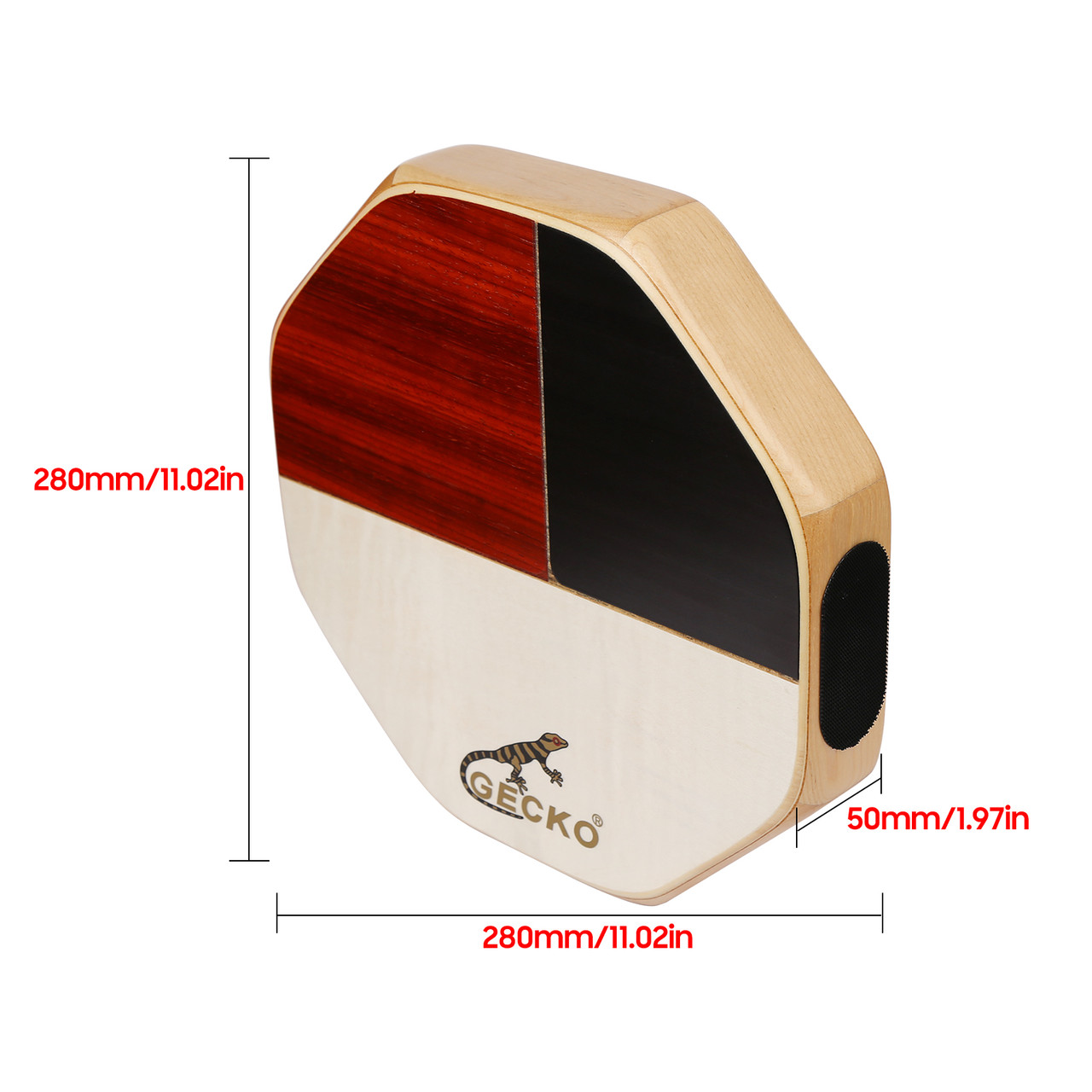 GECKO SD6 Travel Cajon Drum with Carry Bag