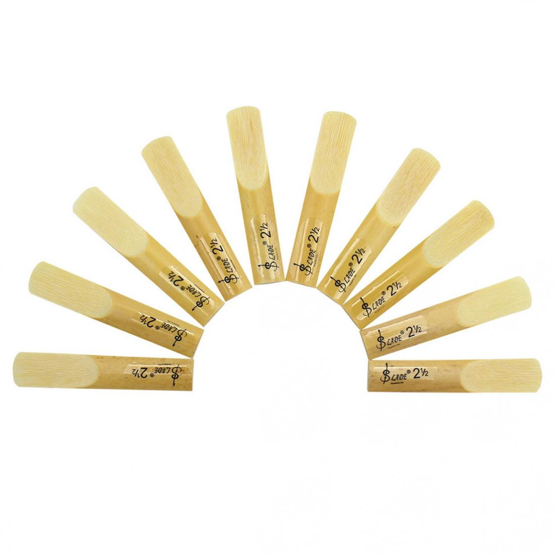 10-Pack Bb Clarinet Reeds – Strength 2.5