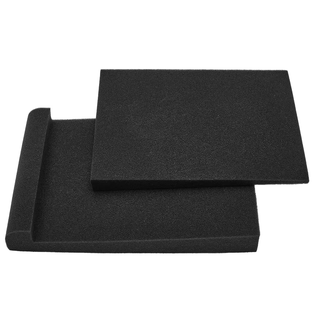 Studio Monitor Isolation Pad – 30 × 20 × 4.5 cm, Two-Piece Assembly