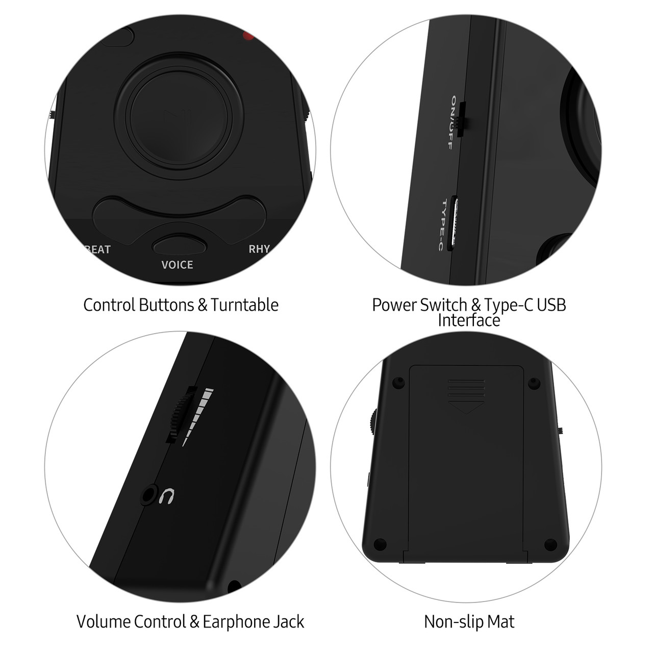Electronic Digital Metronome – Black