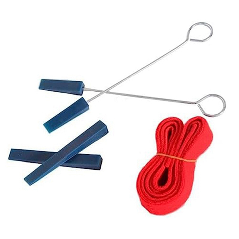 Piano Tuning Lever, Mutes and Felt Strip Kit with Pouch