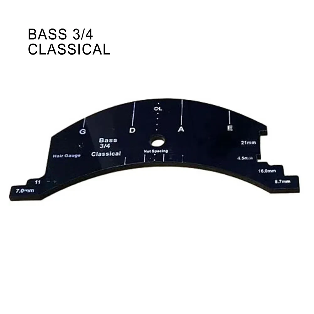 Double Bass Bridge Template Tool – 3/4 Size