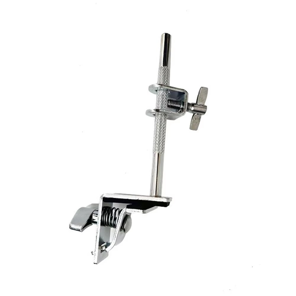 Drum Cowbell Mounting Clamp – Silver