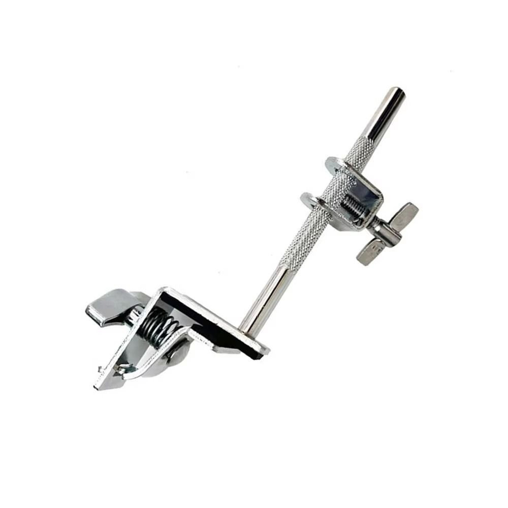 Drum Cowbell Mounting Clamp – Silver – detail or use view