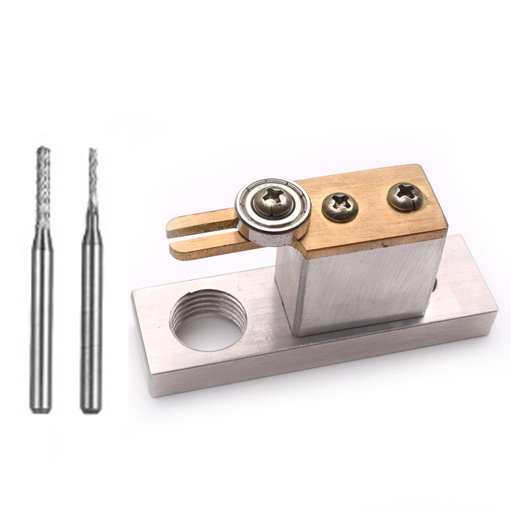 Purfling Router Guide Attachment with 1 mm and 2 mm Bits – view 1