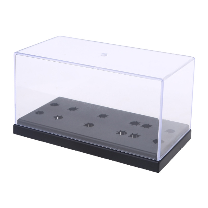 AREOFRGB Turntable Headshell Storage Box with Clear Cover – view 1