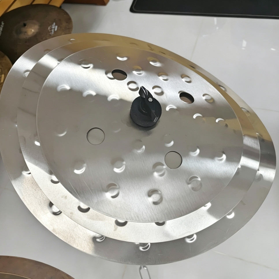 ARBOREA Clap Stack Cymbal Set – 11, 13 and 15 Inch – view 2