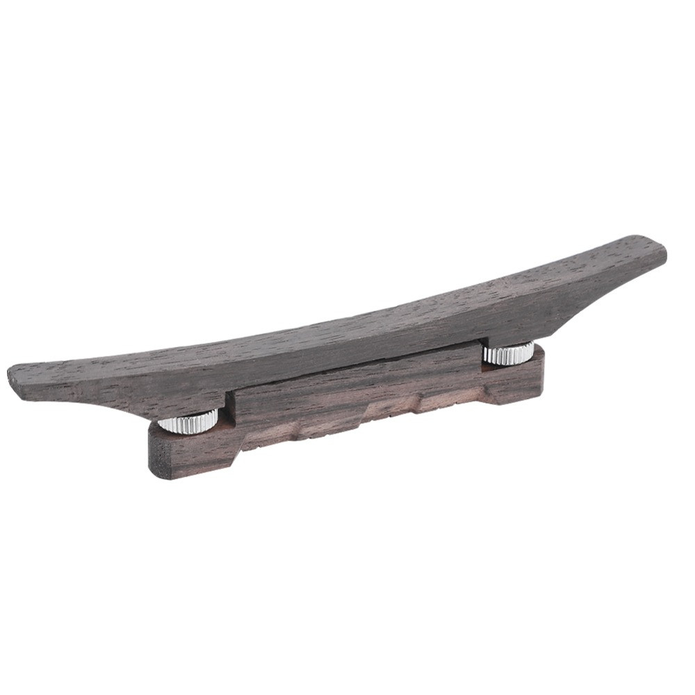 Adjustable Rosewood Mandolin Bridge – 114 mm – Product view