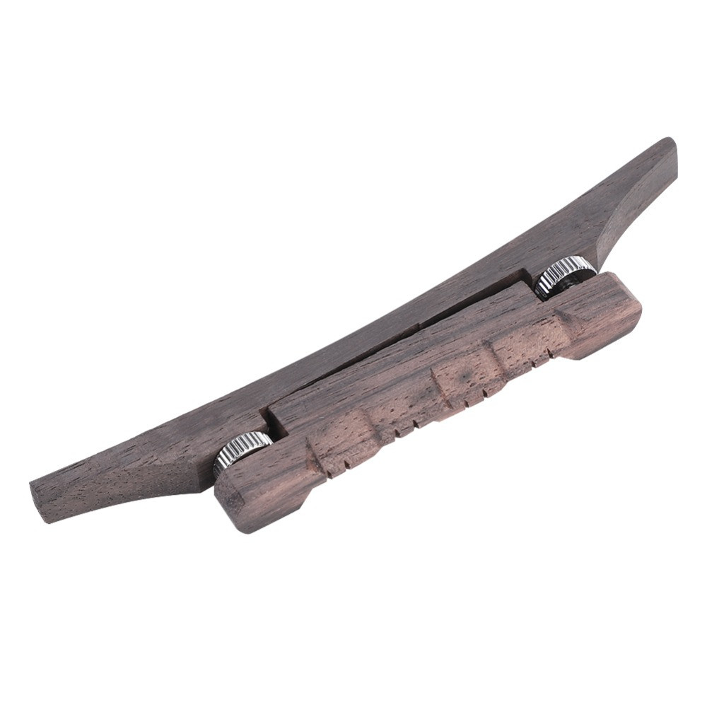 Adjustable Rosewood Mandolin Bridge – 114 mm – Detail 3