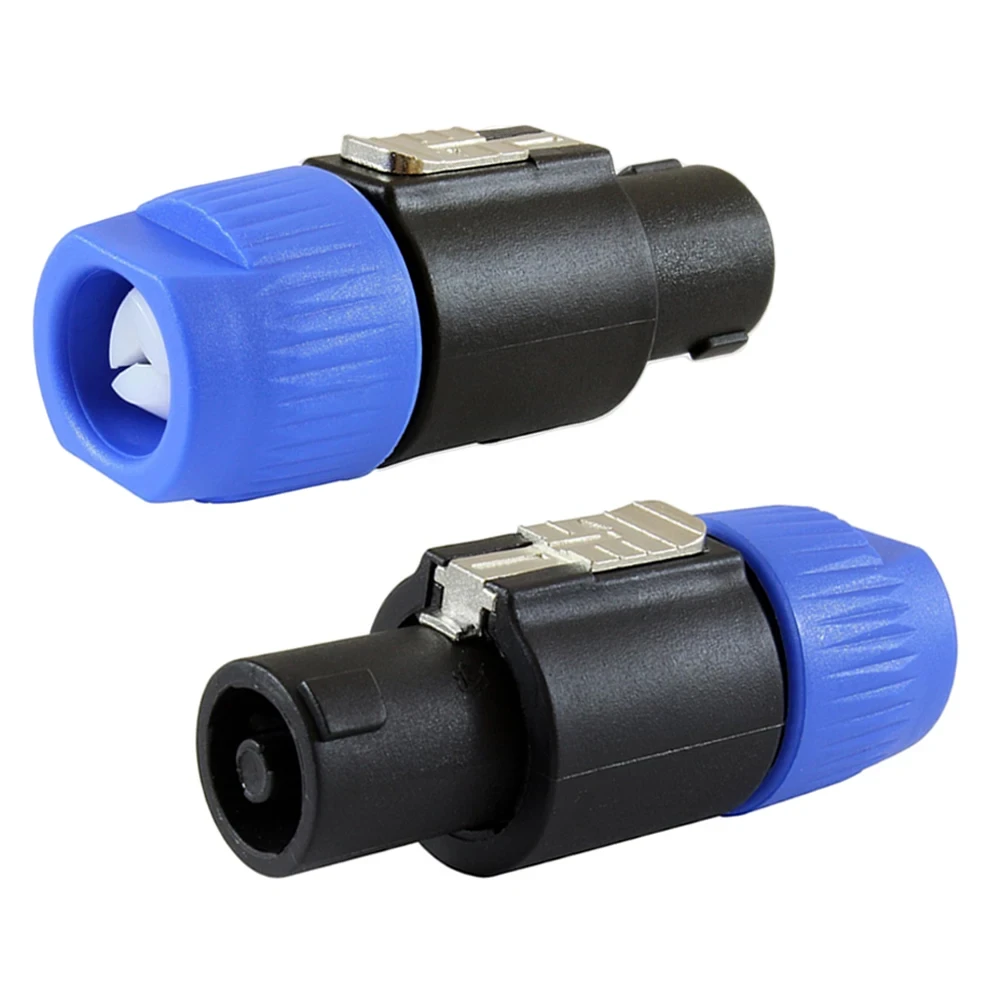 BAPPSUS 4-Pole Twist-Lock Speaker Cable Plugs – 10 Pack – Detail 2