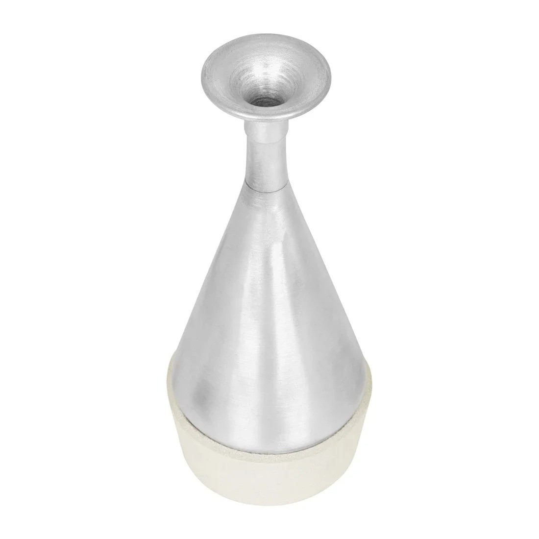 SLADE Aluminium French Horn Mute – Silver – Product view