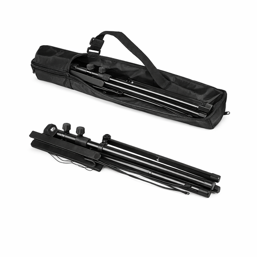 Portable and Adjustable Stable Music Stand with Carrying Bag - Collapsible and Folding Metal Music Sheet Stand