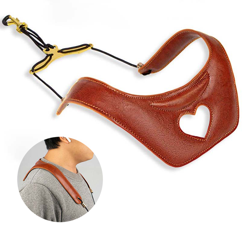 Padded Saxophone Neck Strap – Brown