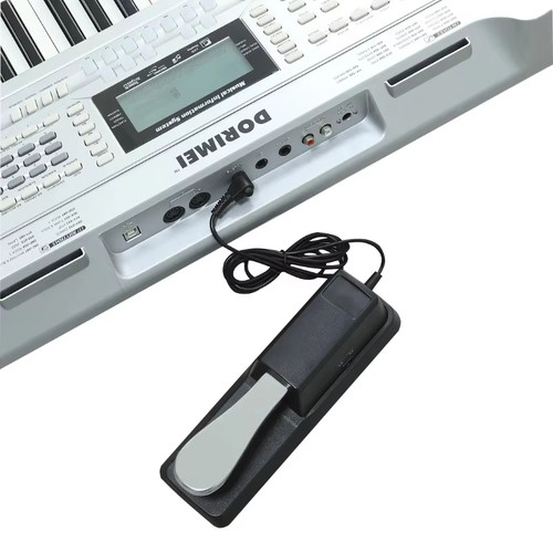Universal Polarity-Switch Keyboard Sustain Pedal – Black
