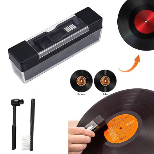 Anti-Static Vinyl Record Cleaning Brush – Set B