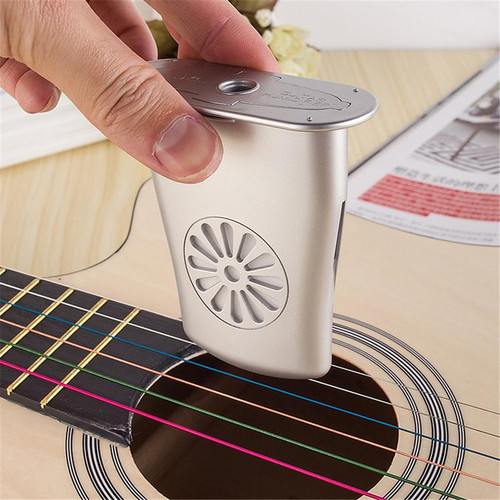Acoustic Guitar Soundhole Humidifier – Silver