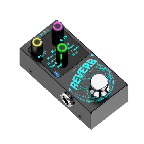 9-Mode Digital Reverb Guitar Effects Pedal