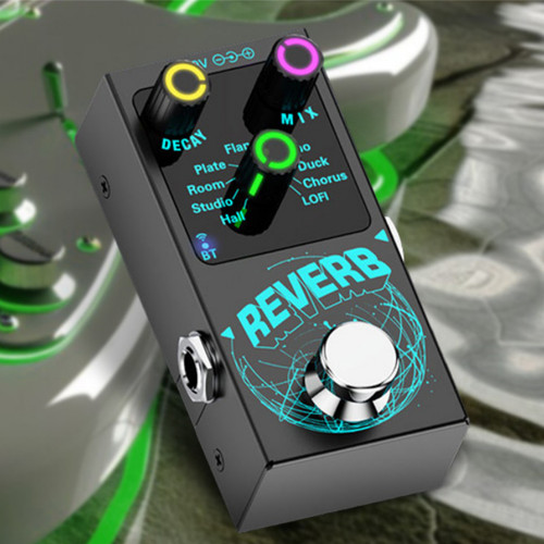 9-Mode Digital Reverb Guitar Effects Pedal