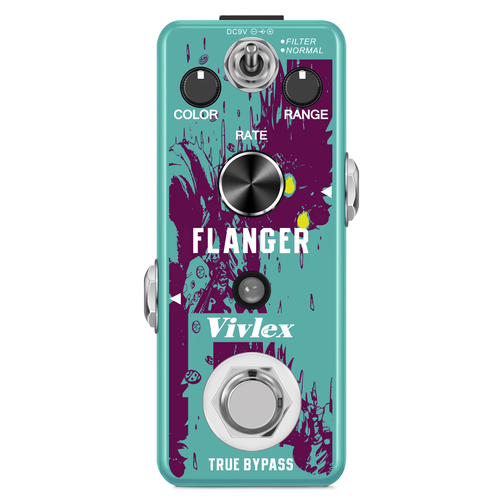 VIVLEX Flanger Guitar Effects Pedal