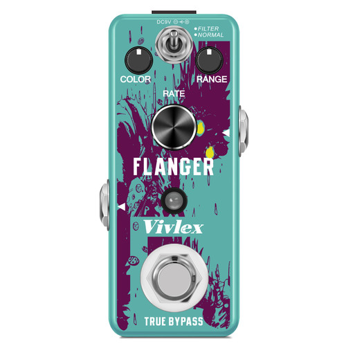 VIVLEX Flanger Guitar Effects Pedal