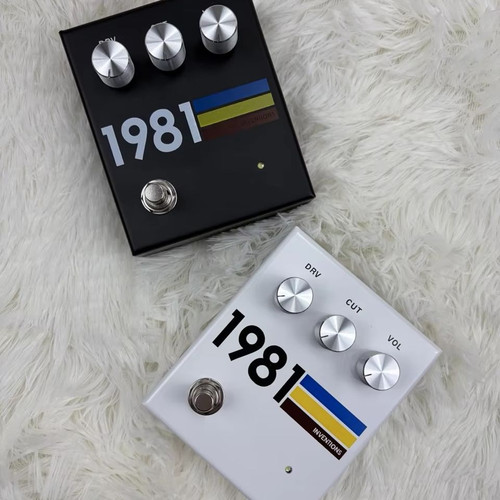 1981-Style Overdrive Guitar Effects Pedal