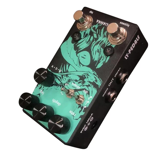 LY-ROCK Stereo Chorus Guitar Effects Pedal – 9V