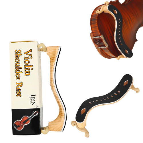 IRIN Adjustable Maple Violin Shoulder Rest – 4/4