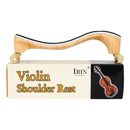 IRIN Adjustable Maple Violin Shoulder Rest – 4/4