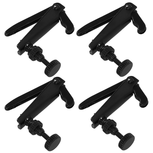 4-Pack Violin Fine Tuners for 3/4–4/4 Instruments