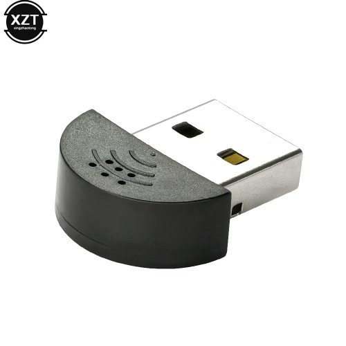 Mini USB 2.0 Plug-and-Play Computer Microphone