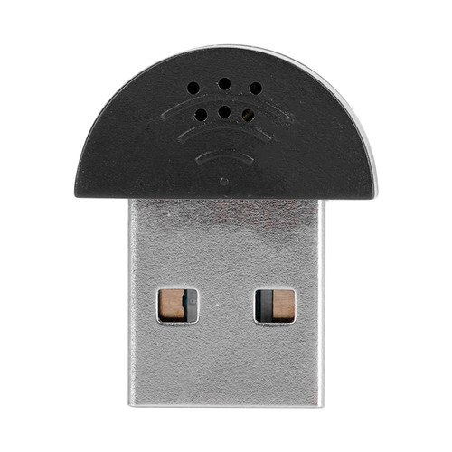 Mini USB Microphone for Computer – Black