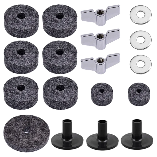 18-Piece Cymbal Felt, Sleeve & Washer Set