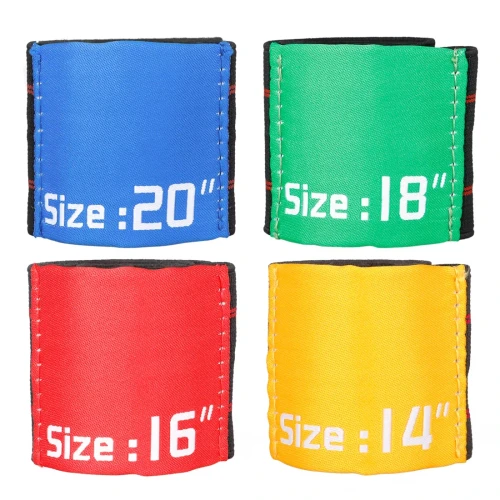 4-Piece Cymbal Mute Belt Set – 14, 16, 18 & 20 Inch — supplied product