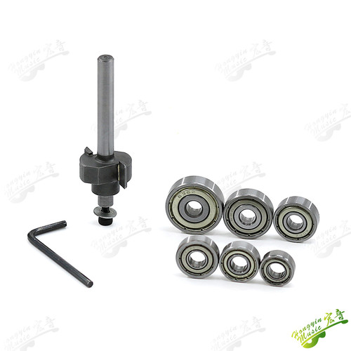 Guitar Binding Router Bit and Bearing Set