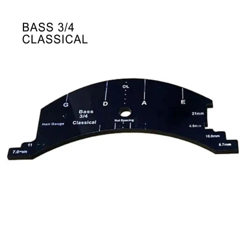 Double Bass Bridge Template Tool – 3/4 Size