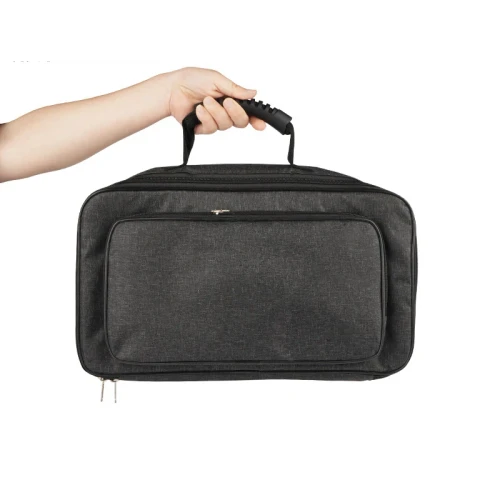 Black Pedalboard Carry Bag – 39 × 21.5 × 9.5 cm Interior — supplied product