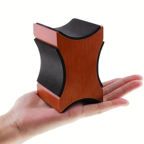 Miwayer Two-Height Guitar Neck Rest – Natural Wood