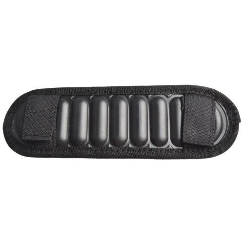 MEROCA Air-Cell Guitar Strap Shoulder Pad – Black – detail view 1