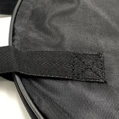 Round Drum Practice Pad Carry Bag – Black, 33 cm – Detail 1