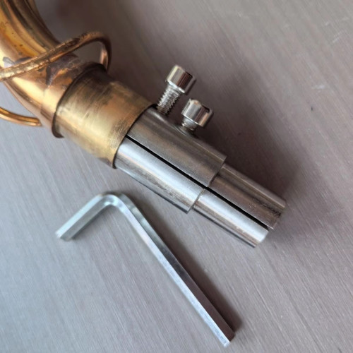 Saxophone Neck Tenon Adjustment Tool with Hex Key – Detail 1