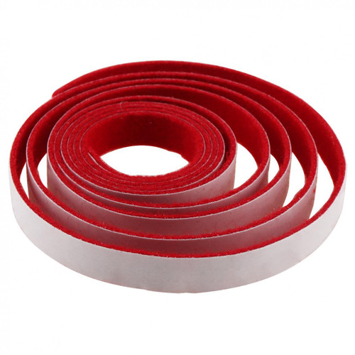 Self-Adhesive Piano Nameboard Felt – Red, 1 m – Detail 1